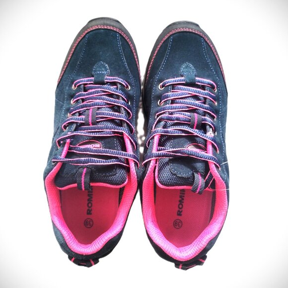 ROMIKA Women Leisure Shoes size 8.5 Navy blue/pink - Picture 3 of 8